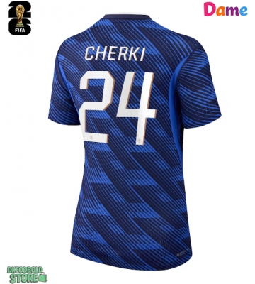 Frankrig Rayan Cherki #24 Replika Hjemmebanetrøje Dame VM 2026 Kortærmet